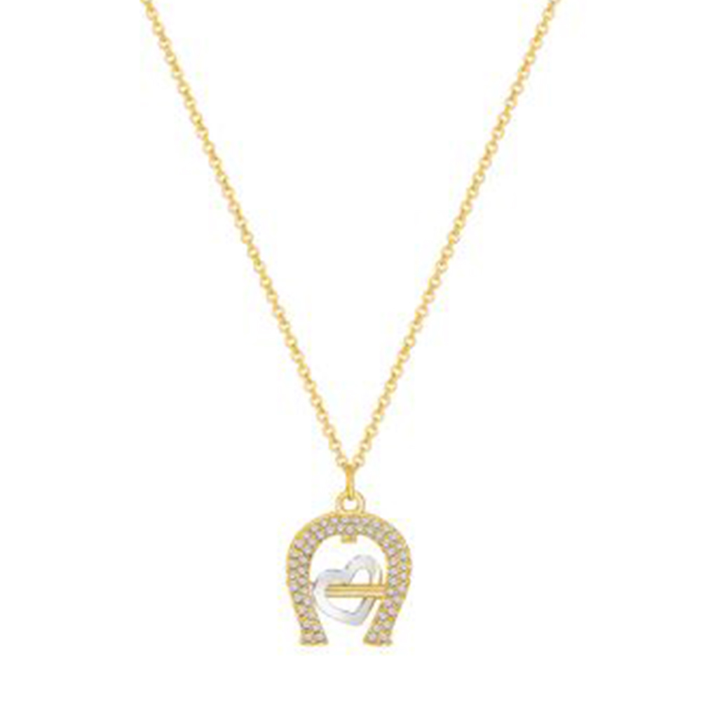 Picture of Aigner Women Stainless Steel Two Tone Necklace A640219