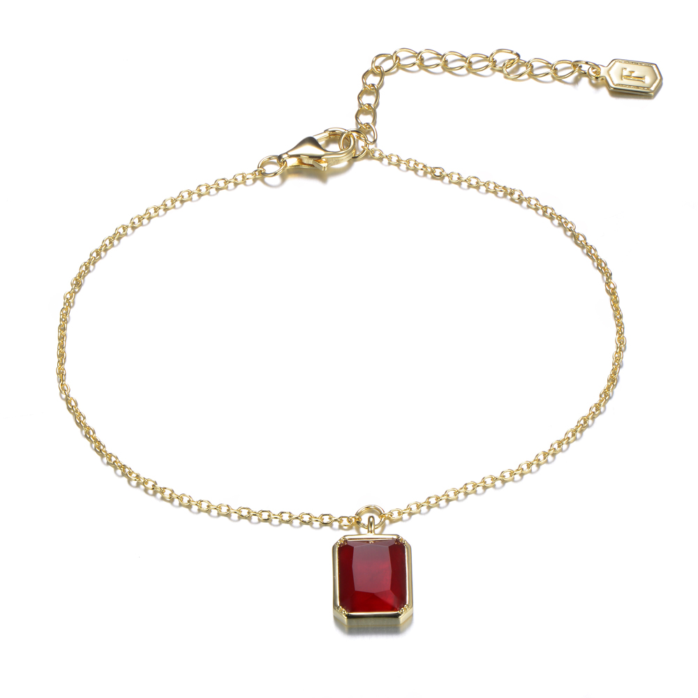Picture of Fabian Square Shape Women Bracelet - FLJ-YL775-BR
