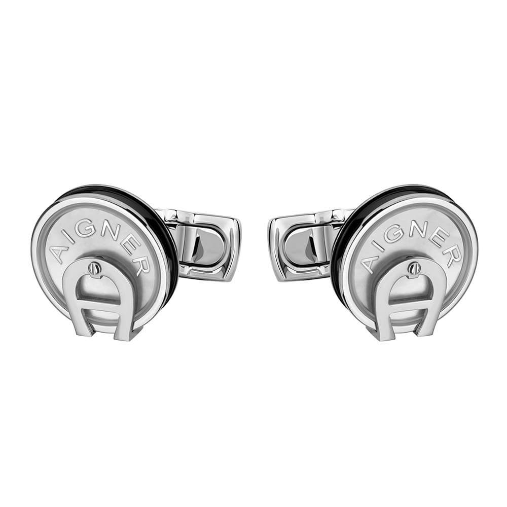 Picture of Aigner Silver Dante Cufflinks ARKGL2100501